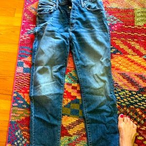 Mother denim The Scrapper ankle jeans, size 28